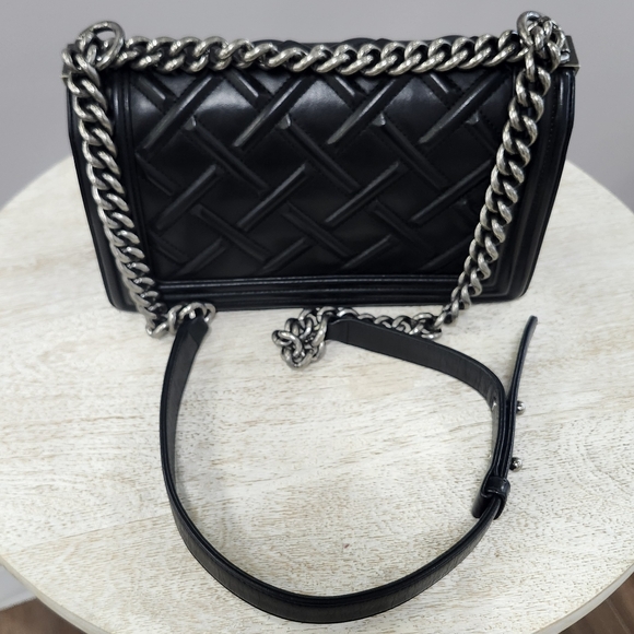 RARE Chanel Celtic Black Boy Bag - Picture 9 of 13